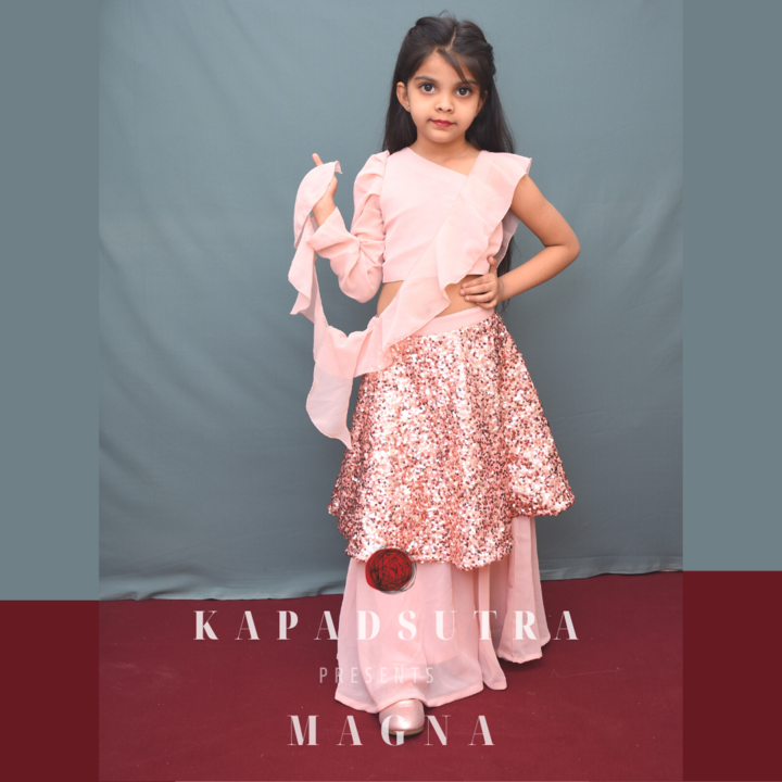 Dusty pink lehanga choli uploaded by Kapadsutra on 11/24/2021