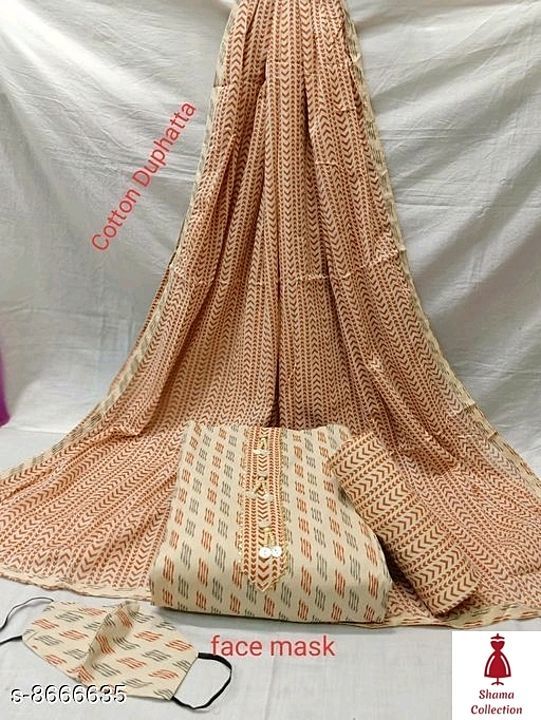 Cotton suit uploaded by Shama Collection on 9/22/2020