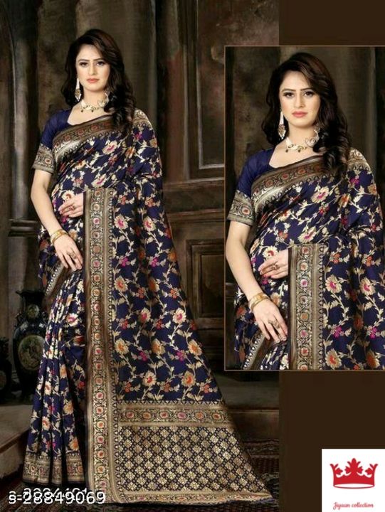 Designer banarasi silk saree  uploaded by business on 11/25/2021