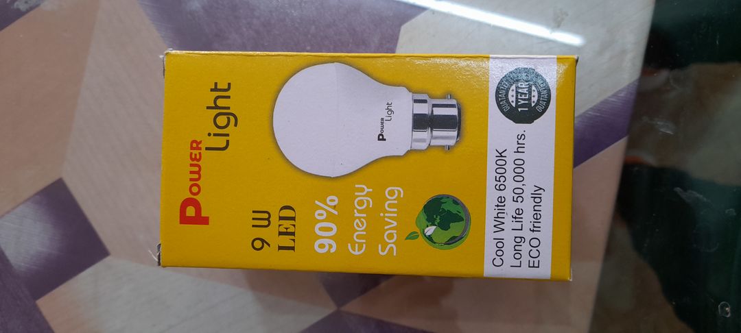 Led bulb 9watt 1 yr gurantee uploaded by business on 11/25/2021