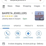 Business logo of Barpeta jewellers