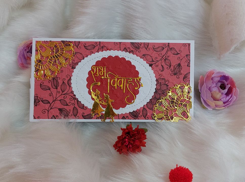Shubh vivah envelope  uploaded by Aisle of smiles on 11/25/2021