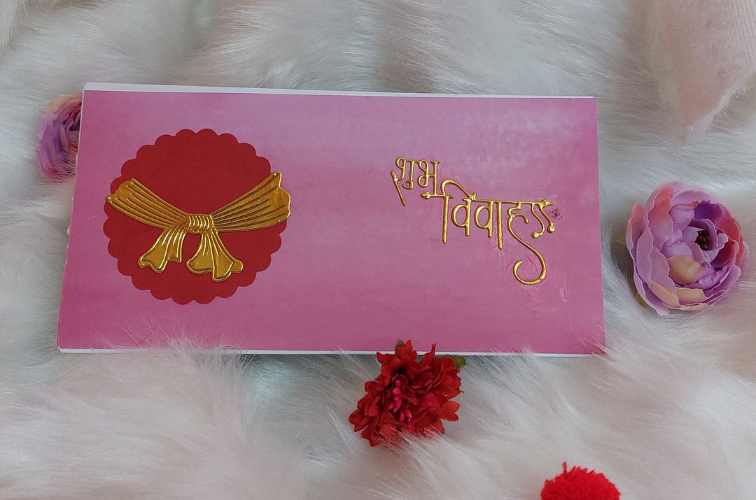 Shubh vivah envelope uploaded by Aisle of smiles on 11/25/2021