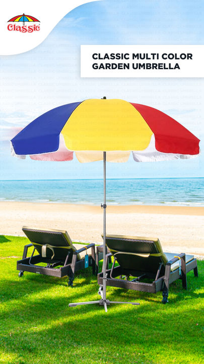 54inch Multi Color Garden Umbrella uploaded by Classic International  on 11/25/2021