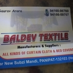 Business logo of BALDEV TEXTILES