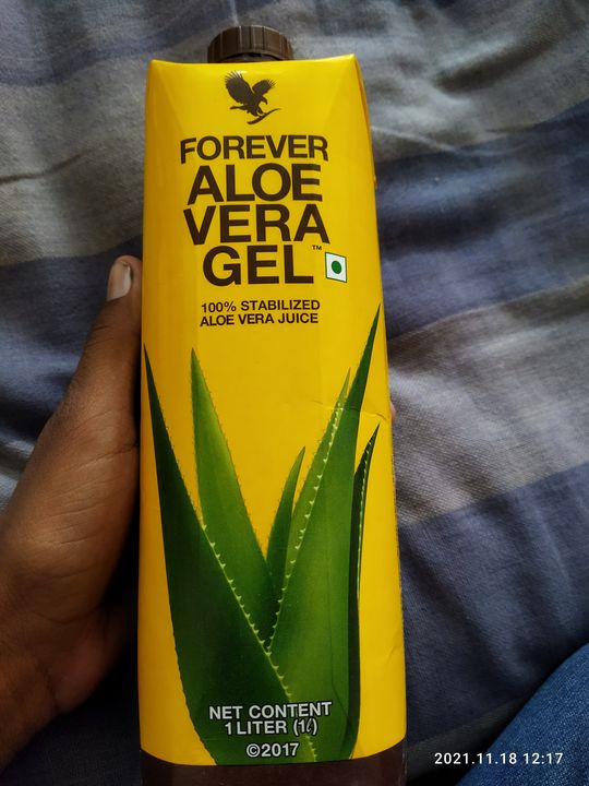 Aloevera gel uploaded by Forever living produced company on 11/25/2021