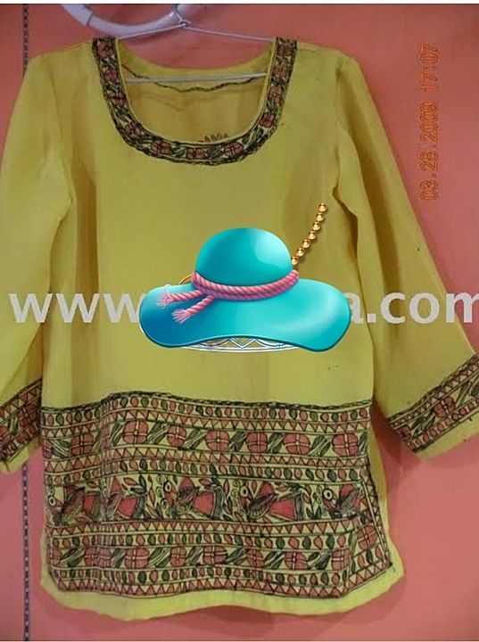 Mithila painting top uploaded by Crazy_shopping3 on 9/22/2020