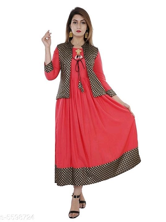 Women's Printed Rayon Kurti uploaded by business on 9/22/2020