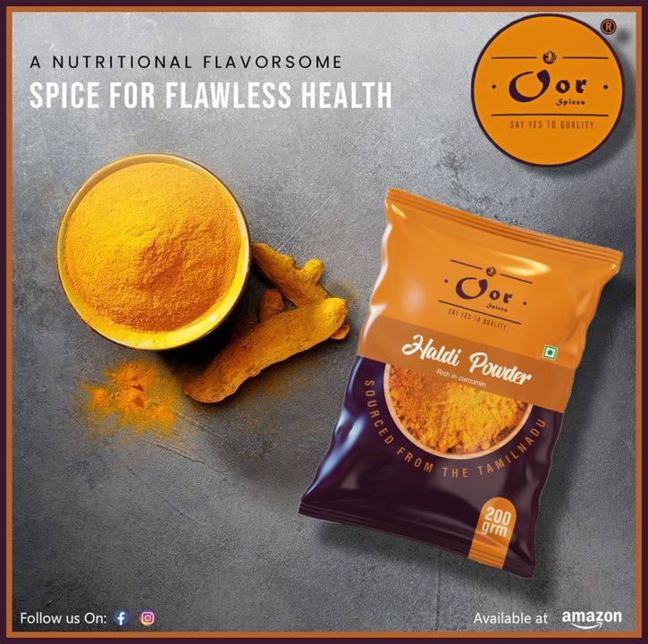 Turmeric Powder 200GM uploaded by ONE HEALTHY FOODS on 11/25/2021