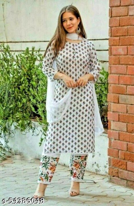 Printed kurti uploaded by business on 11/26/2021