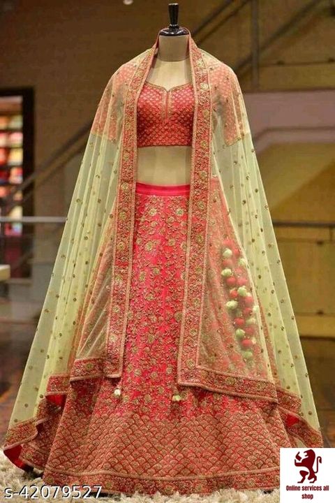 Wedding lehenga choli uploaded by Ladies fashion on 11/26/2021
