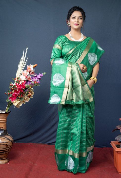 LINEN SILK designer SAREES  uploaded by Youth fashions on 11/26/2021