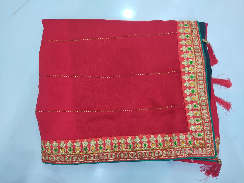 Siroski work sarees uploaded by business on 11/26/2021
