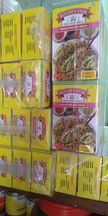 Kitchen star noodals masala 50gm×10 pcs uploaded by Laxmi traders on 9/22/2020