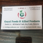 Business logo of goyal foods and allied products