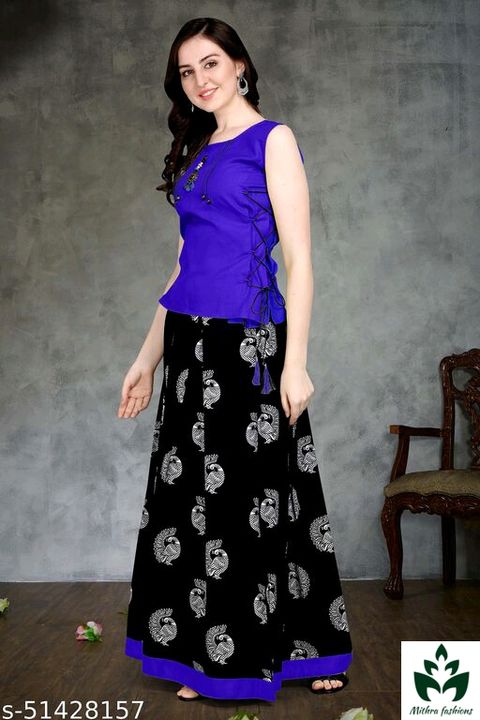 Product image with price: Rs. 600, ID: womens-ethnic-tops-and-skirts-b8e002a2