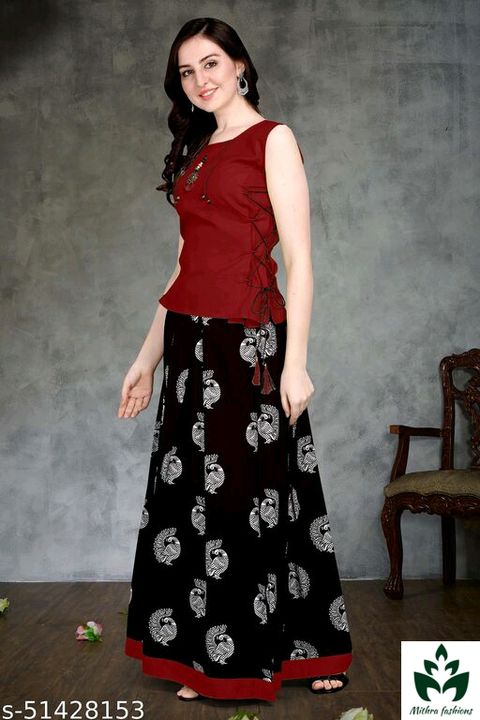 Product image with price: Rs. 600, ID: womens-ethnic-tops-and-skirts-19e975a2