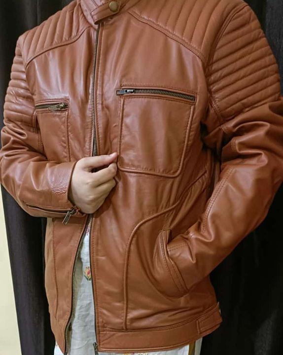 Pure leather jacket uploaded by Fine leather and accessories on 11/26/2021