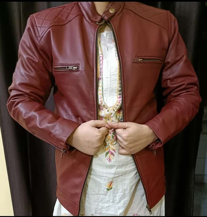 Pure leather jacket uploaded by Fine leather and accessories on 11/26/2021