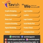 Business logo of Tavish design & print