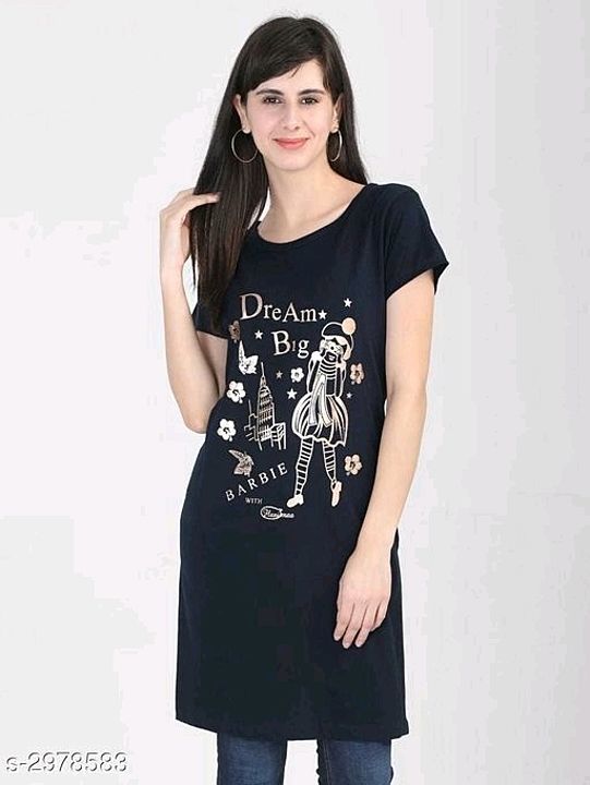Divine Voguish Cotton Printed Long Top uploaded by business on 9/22/2020