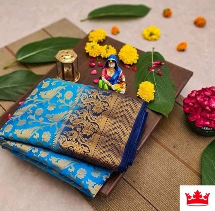 Post image Free shipping and cash on delivery Catalog Name:*Banita Attractive Sarees*Saree Fabric: Kanjeevaram SilkBlouse: Running BlouseBlouse Fabric: JacquardPattern: Self-DesignBlouse Pattern: Same as SareeMultipack: SingleSizes: Free Size (Saree Length Size: 5.5 m, Blouse Length Size: 0.8 m) 
Dispatch: 2-3 DaysEasy Returns Available In Case Of Any Issue*Proof of Safe Delivery!