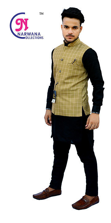Nehru jacket uploaded by Narwana collections on 9/22/2020