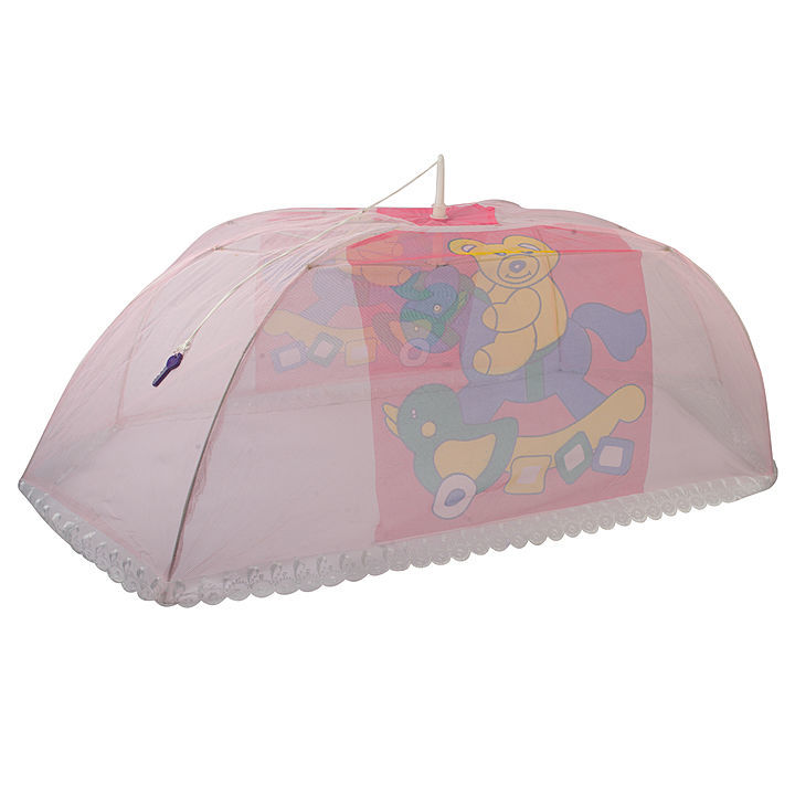 Sr No.1 - Umbrella Mosquito Net for New Born Babies - 28" Inch , Cartoon Painting on Both Sizes , Nu uploaded by BUYERS WISH on 9/22/2020