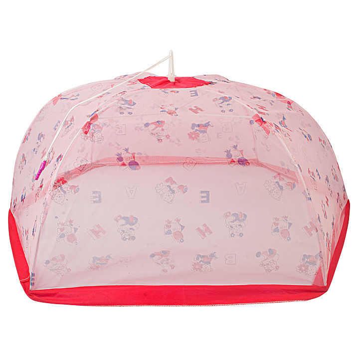 Sr No.16 - Umbrella Mosquito Net for New Born Babies - 28" Inch , Flower Print , Number of Sticks -  uploaded by BUYERS WISH on 9/22/2020