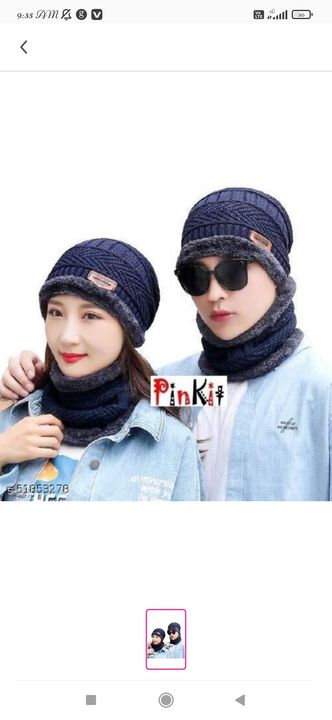 Winter Hat for men & women uploaded by Krishna collections on 11/28/2021