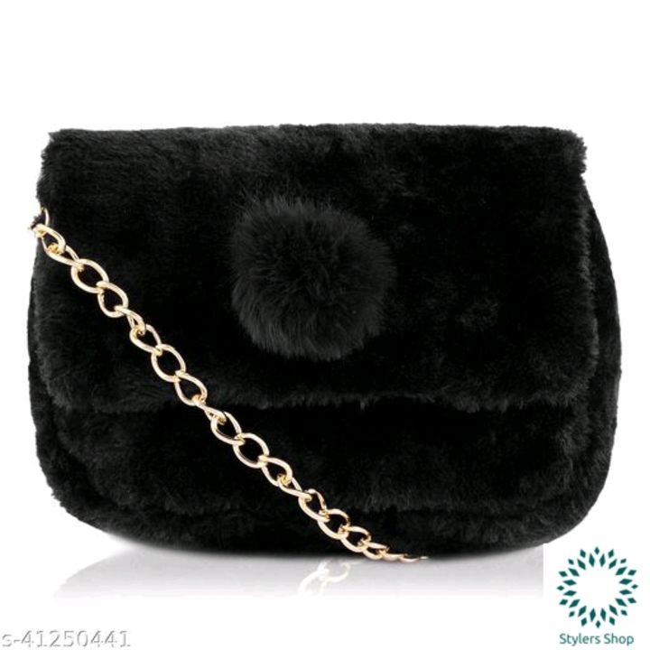 Trendy stylish women crossbody black colour bag uploaded by business on 11/28/2021