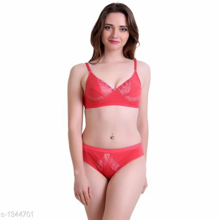 Women's Lace Cotton Lingerie Sets
Fabric: Cotton uploaded by business on 11/28/2021
