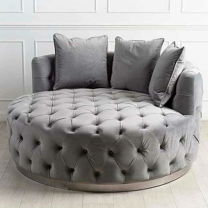 Round sofa uploaded by business on 9/23/2020