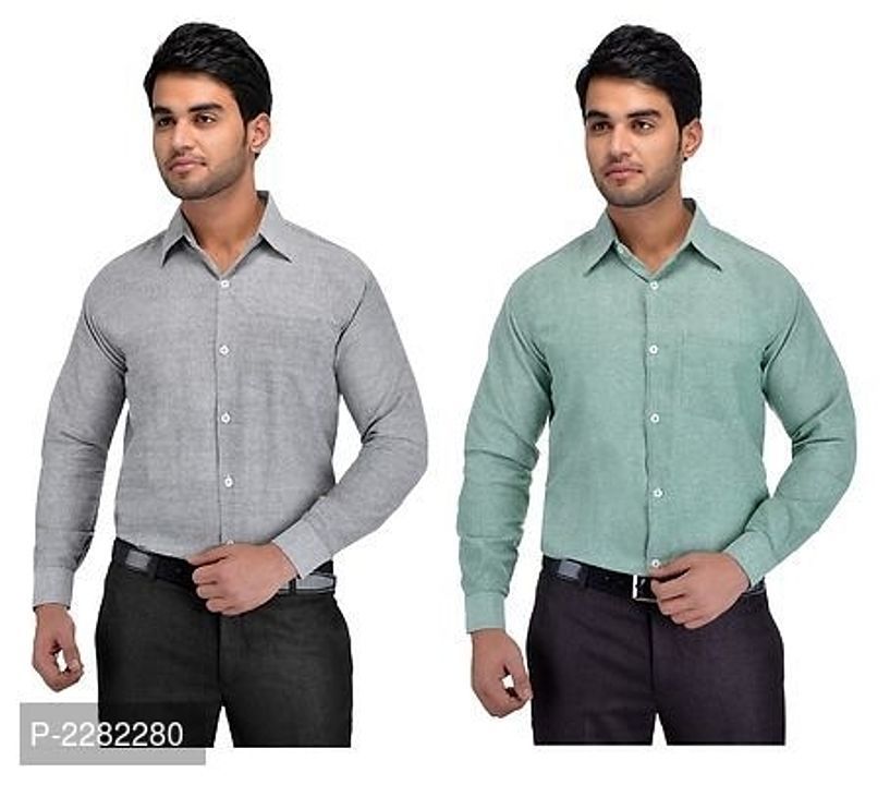 Men's cotton combo shirt uploaded by business on 9/23/2020
