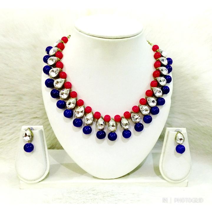 kundan pearl necklace  uploaded by business on 11/28/2021