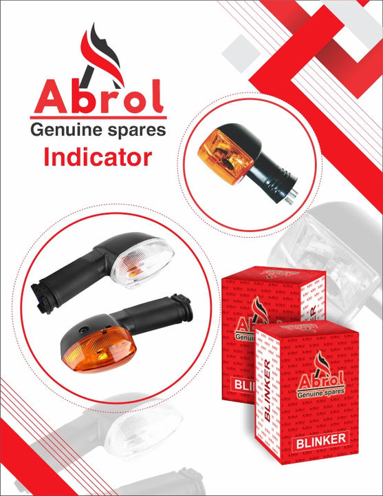 Indicator assembly splendor with box uploaded by Abrol spares on 11/28/2021
