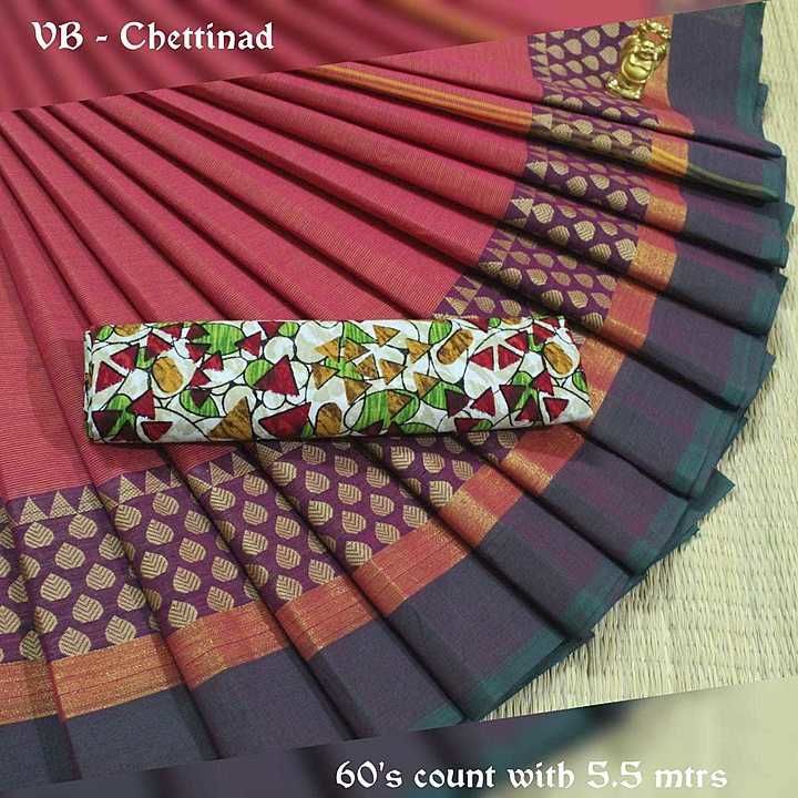 Post image 🦚 High quality fancy chettinad cotton sarees

☘️ 100% pure cotton
  
 🌹*Own manufacturing*

🍒60count  sarees without running blouse 5.5m at Rs.570  + shipping  

🏵️ Contact no:9361573547

🌵https://chat.whatsapp.com/DPPcqWR1rClJIvTKtQpz9K

💐Damage only return taken

📸 Due to digital photography colours may vary slightly.