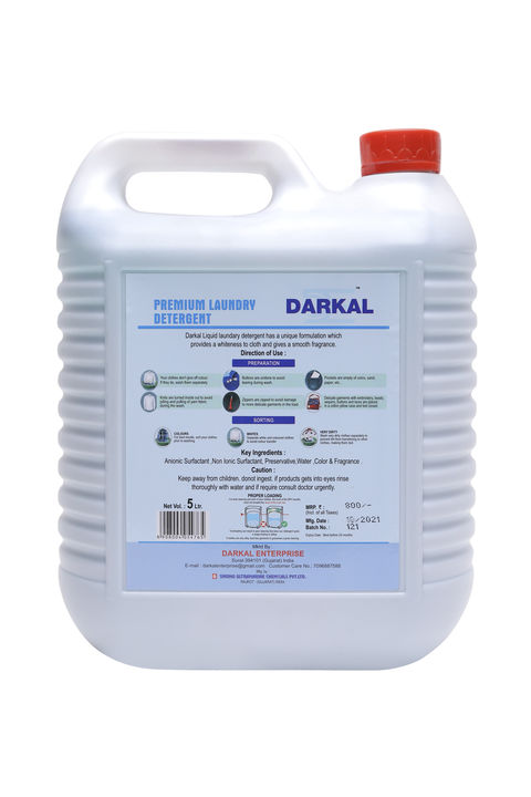 Detergent liquid (Top Load & front Load)  uploaded by DARKAL CLEANER on 11/29/2021
