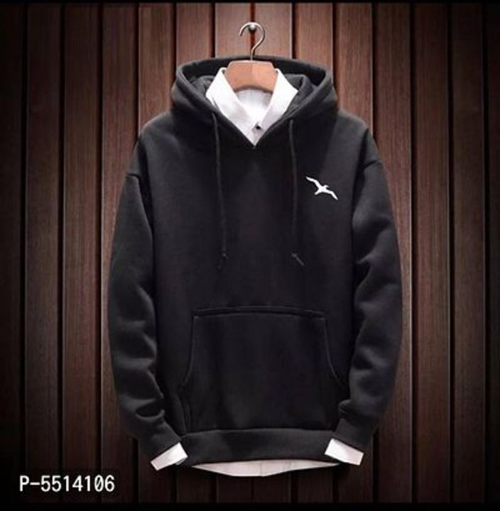 Solid hoodie for man  uploaded by business on 11/29/2021