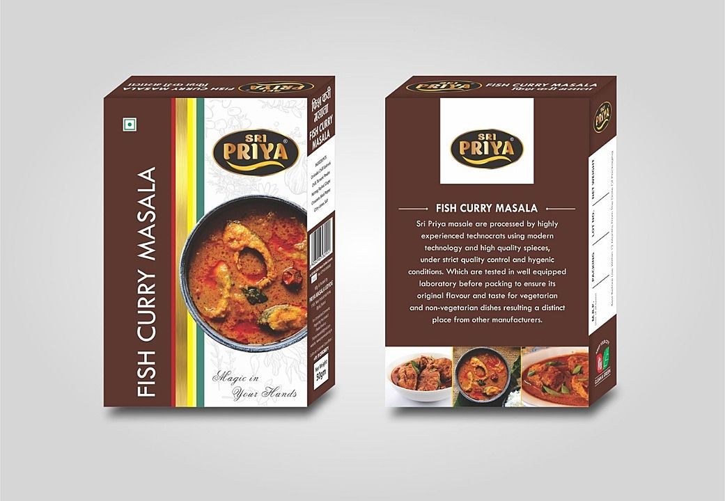 Sri Priya Fish Curry Masala 50 gm uploaded by business on 9/23/2020