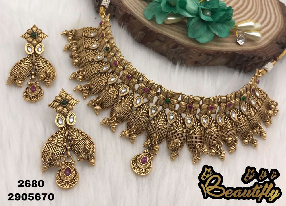Kundan jewellery  uploaded by Royal jewellery on 11/29/2021