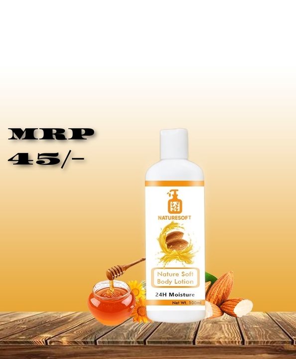 Post image Nature soft body lotion Free from chemicals Mrp only 45/- Contact for reselling 9569097824