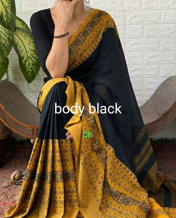 Khadi cotton sarees uploaded by business on 11/29/2021