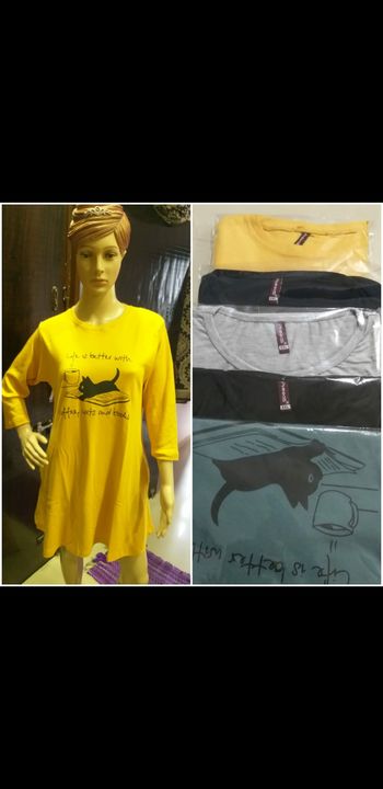 Long polo tshart uploaded by Jiya fashion on 11/30/2021