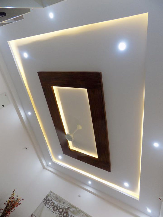 Post image Anyone looking for an false ceiling design for their home , flat ,shop, office , showroom , hotel , any more  contact number - 8697789665