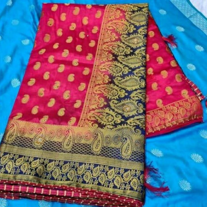 Product image of Banarasi silk  sarree, price: Rs. 1125, ID: banarasi-silk-sarree-01dfc5aa