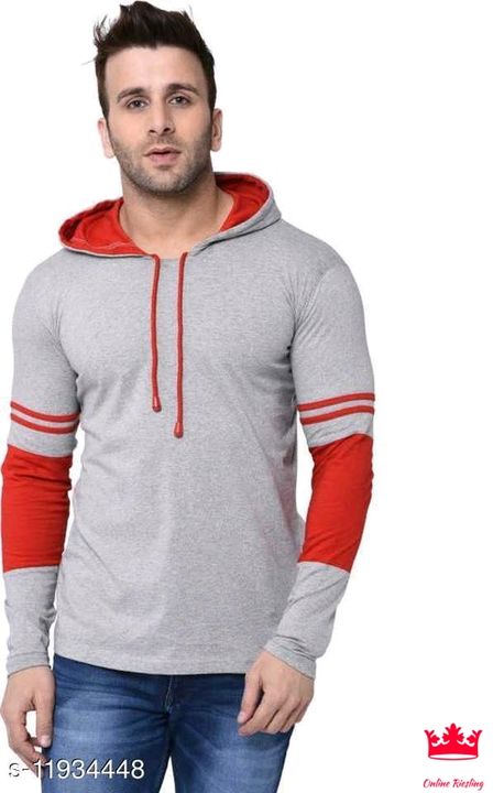 Post image Men's Hooded Full Sleeves Winter T-shirtsFabric: Cotton
Country of Origin: India