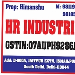 Business logo of HR Industries based out of South Delhi