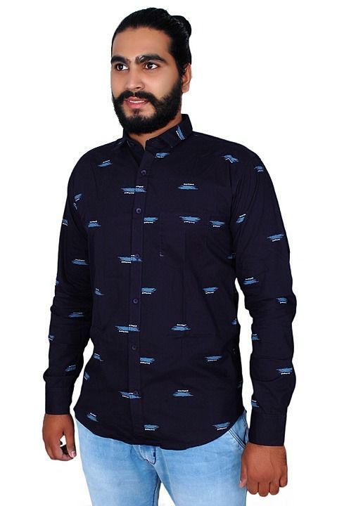 EVERYDAY FASHION Men Printed Casual Dark Blue Shirt
://dl.flipkart.com/dl/everyday-fashion-men-p uploaded by business on 9/23/2020