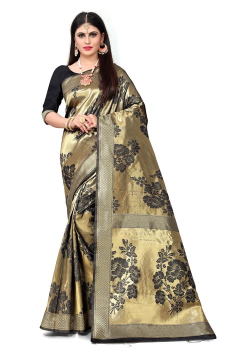 Post image silk Saree with best price 
interested person dm me 8320910569
